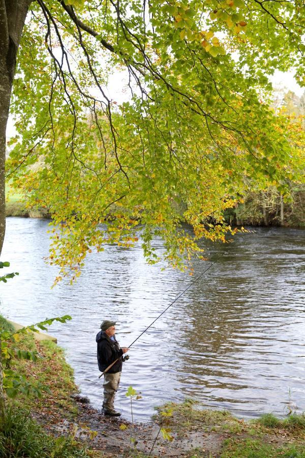 Braidhaugh Holiday Lodge And Glamping Park Crieff Bagian luar foto